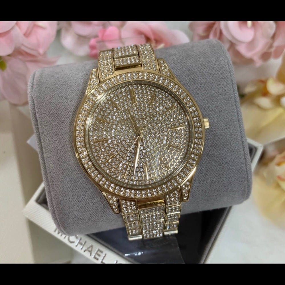 Mk diamond watch